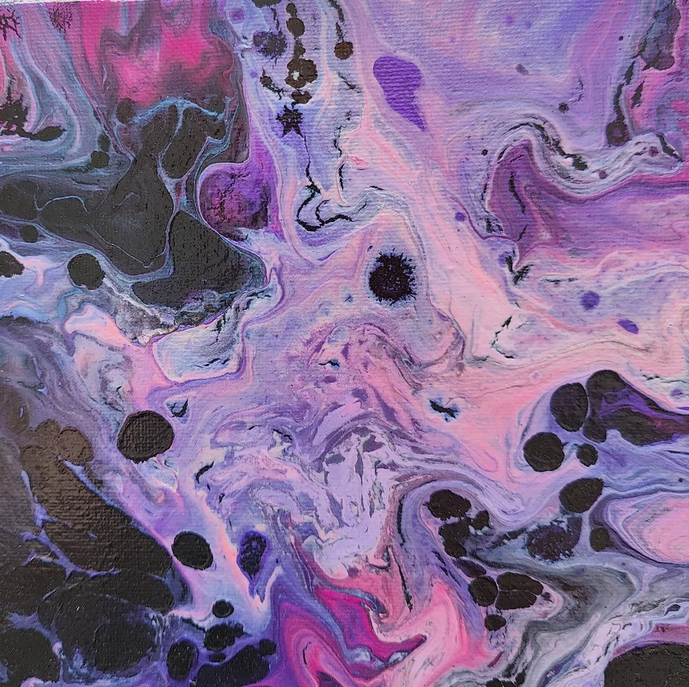 Original Acrylic Art  - 8 x 10 Inch Canvas - Picture 9 of 11